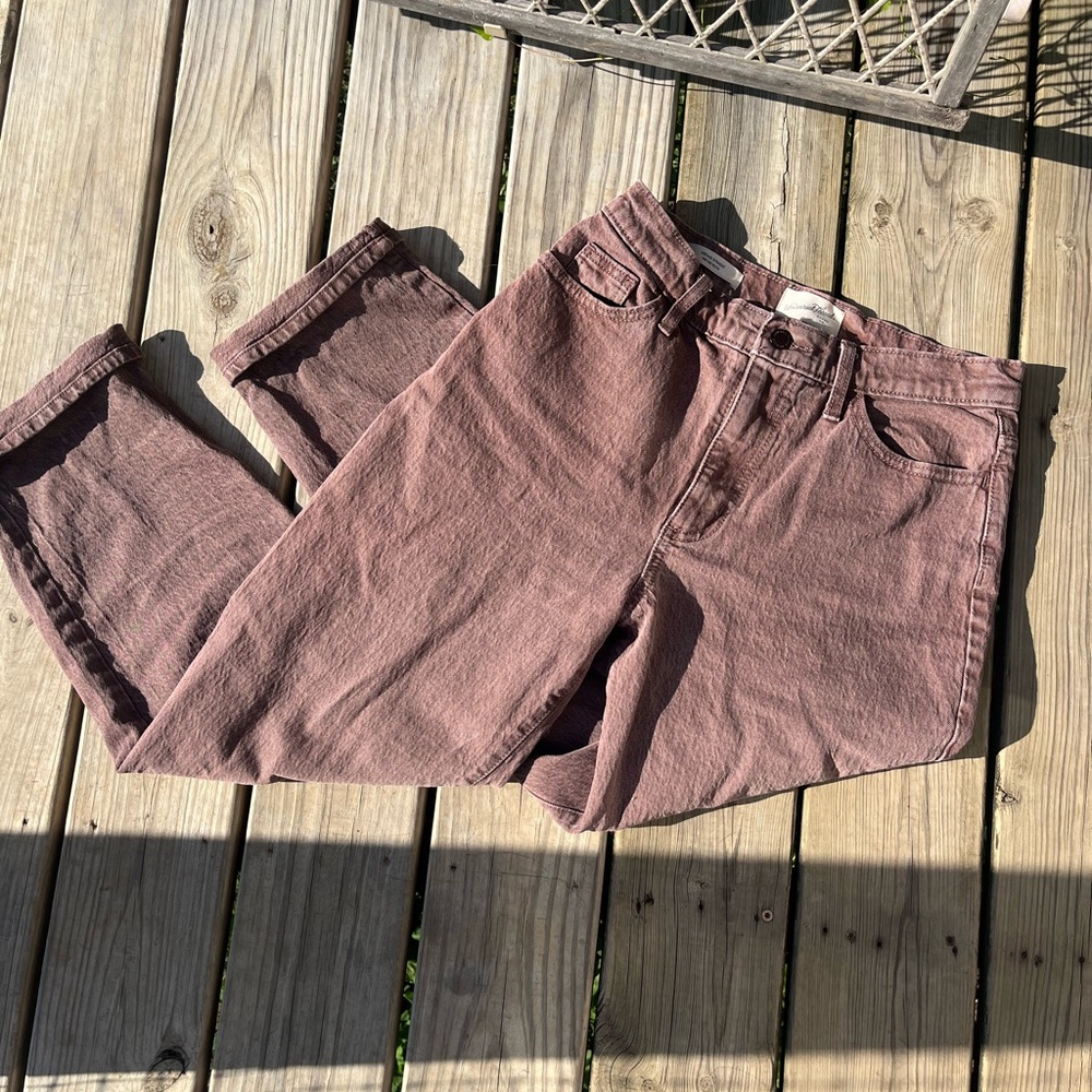 Women's Universal Thread Dusty Rose Vintage Straight Jeans